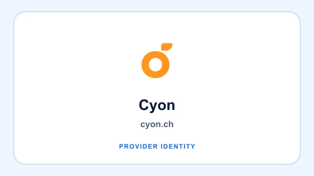 Cyon logo and provider identity