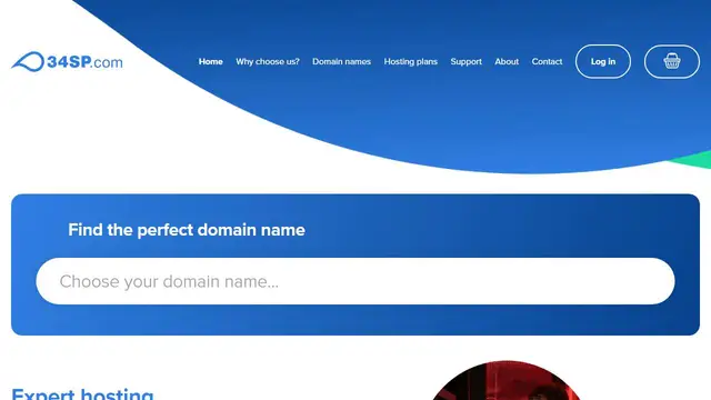 Website preview for 34SP.com