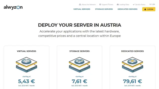 Website preview for Alwyzon