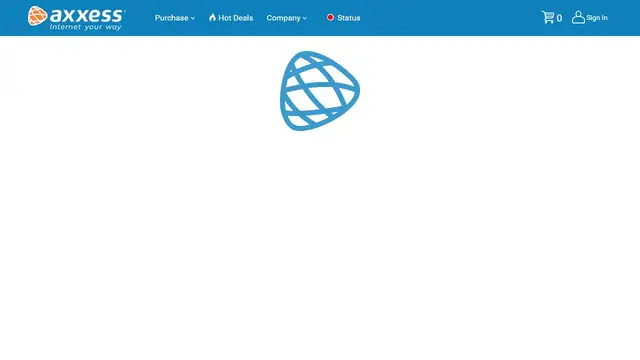 Website preview for axxess.co.za