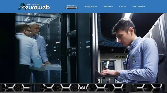 Website preview for azureweb.com.br