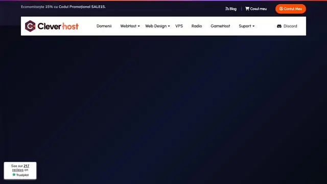 Website preview for Clever-Host