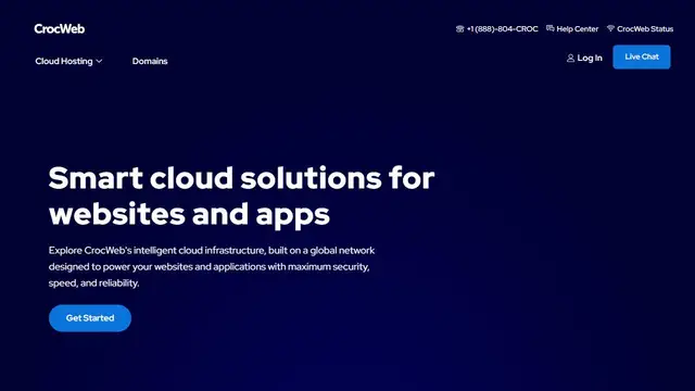 Website preview for CrocWeb