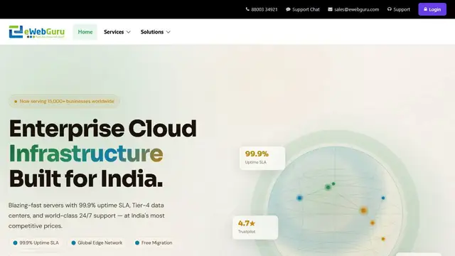 Website preview for eWebGuru