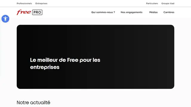 Website preview for Free PRO - Datacenter Rock (LYO03)