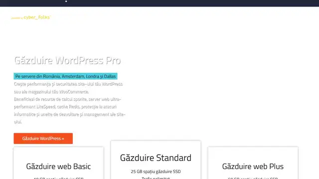 Website preview for Hosterion
