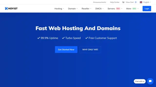 Website preview for Hoyist
