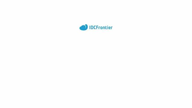 Screenshot of the idcf.jp website