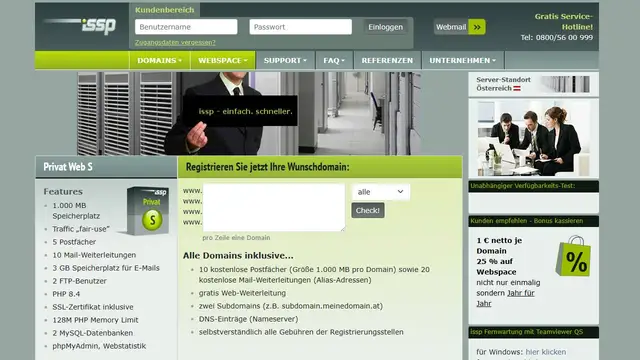 Website preview for IISP.at