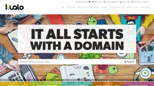 Website preview for Kualo