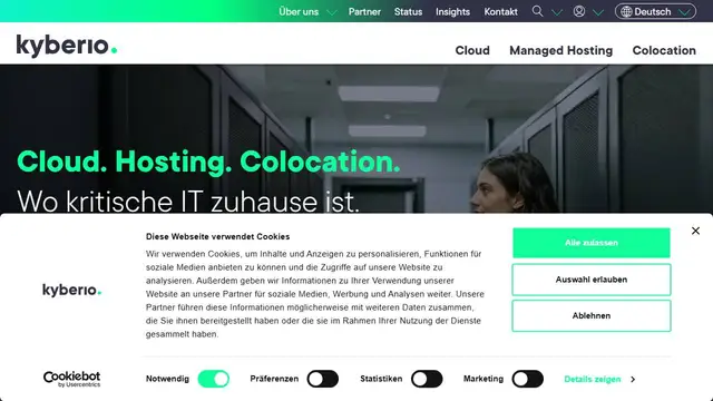 Website preview for Kyberio