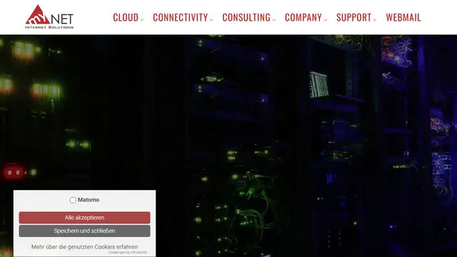 Website preview for myNET