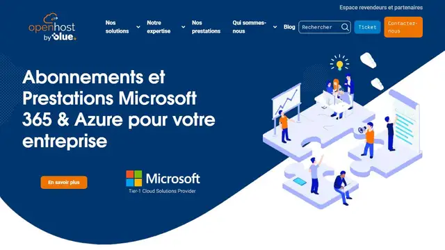 Website preview for Openhost Network