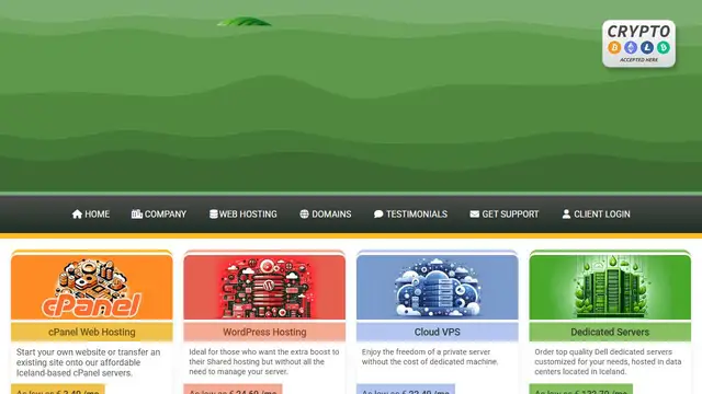 Website preview for OrangeWebsite