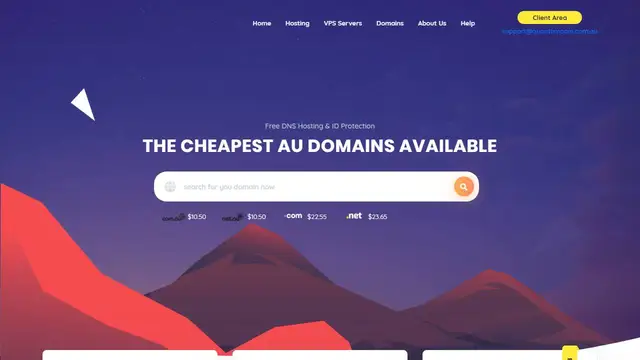 Website preview for Quantum Core