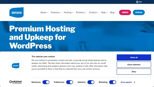 Website preview for Seravo