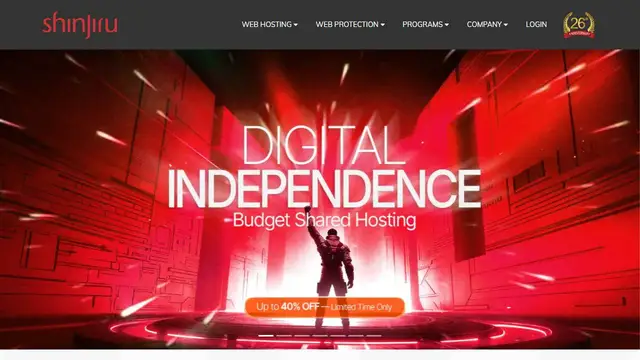 Website preview for Shinjiru