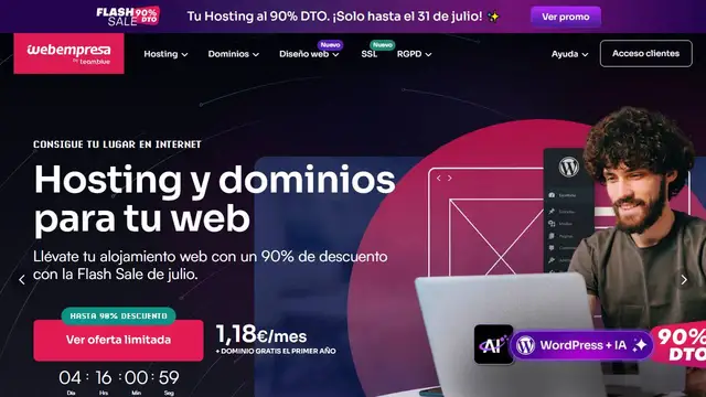 Website preview for Webempresa